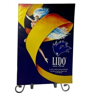 Lido de Paris Vintage French Cabaret Memorabilia Art Print Set